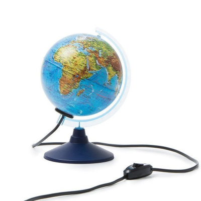 Глобус физический с подсветкой 150мм Globen Ке011500199